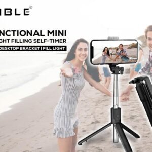 Tripod Selfie Stick with Detachable Wireless Remote