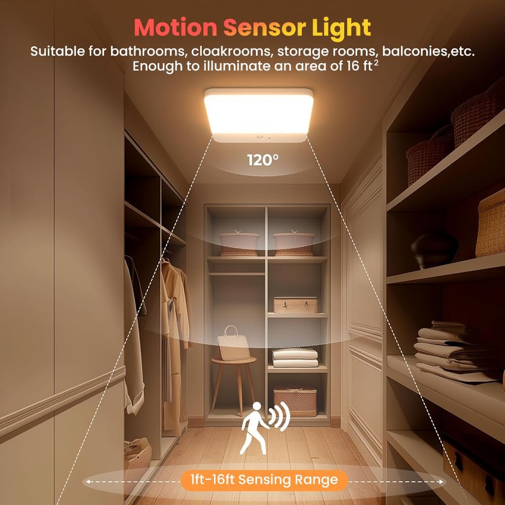Read more about the article Rechargeable Magnetic Wall Lamp Ceiling Light with Remote
