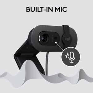USB Webcam for Meetings and Streaming Plug and Play