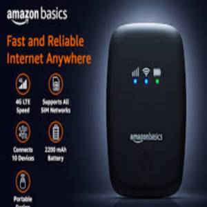 Best Basics 4G LTE Wireless Dongle with All SIM Network Support for Travel