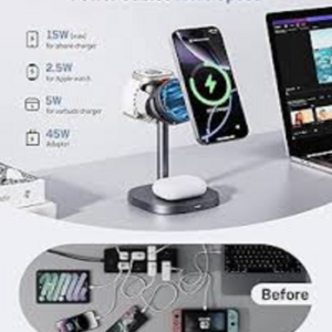 Lightweight Magnetic Wireless Charger for iPhone 17