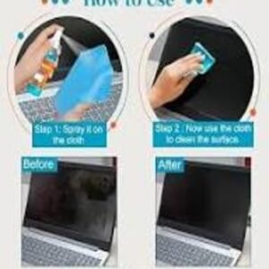 How to Clean Laptop Screen with Cleaning Set